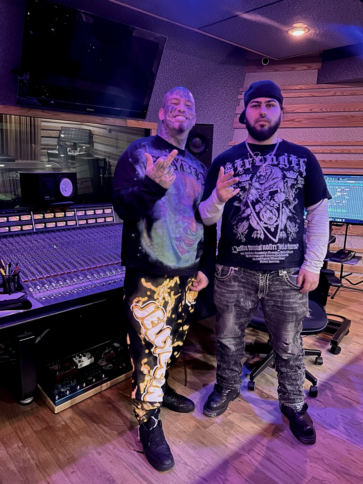 Sean Bielicki working with Stitches
