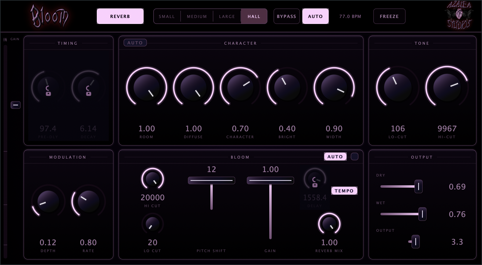 Bloom plugin interface